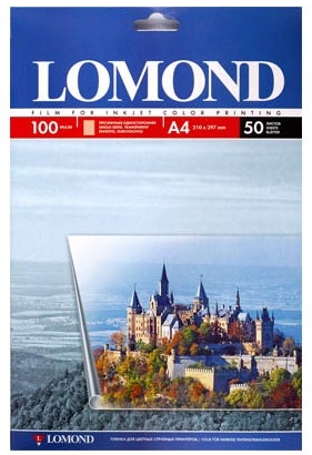 Плёнка Lomond А4 для цветных струйных принтеров,50л - изображение 1