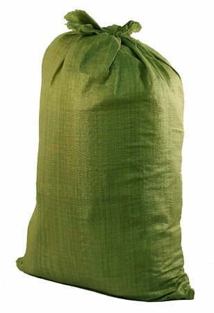 Мешки 55*95см полипропиленовый зеленые - изображение 1