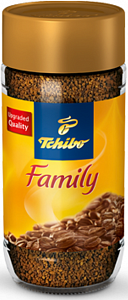 Кофе "Tchibo" раствор. ст.б. 100г , Family, сублим.