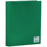Папка с файлами A4 с 60 вкладышами зеленая 0.40 мм OfficeSpace