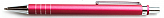 Ручка шариковая Flair подарочная авт. синяя, красн/хром PENDULUM