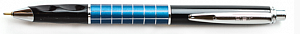 Ручка шариковая Flair подарочная авт. синяя, син\хром SPECTRUM